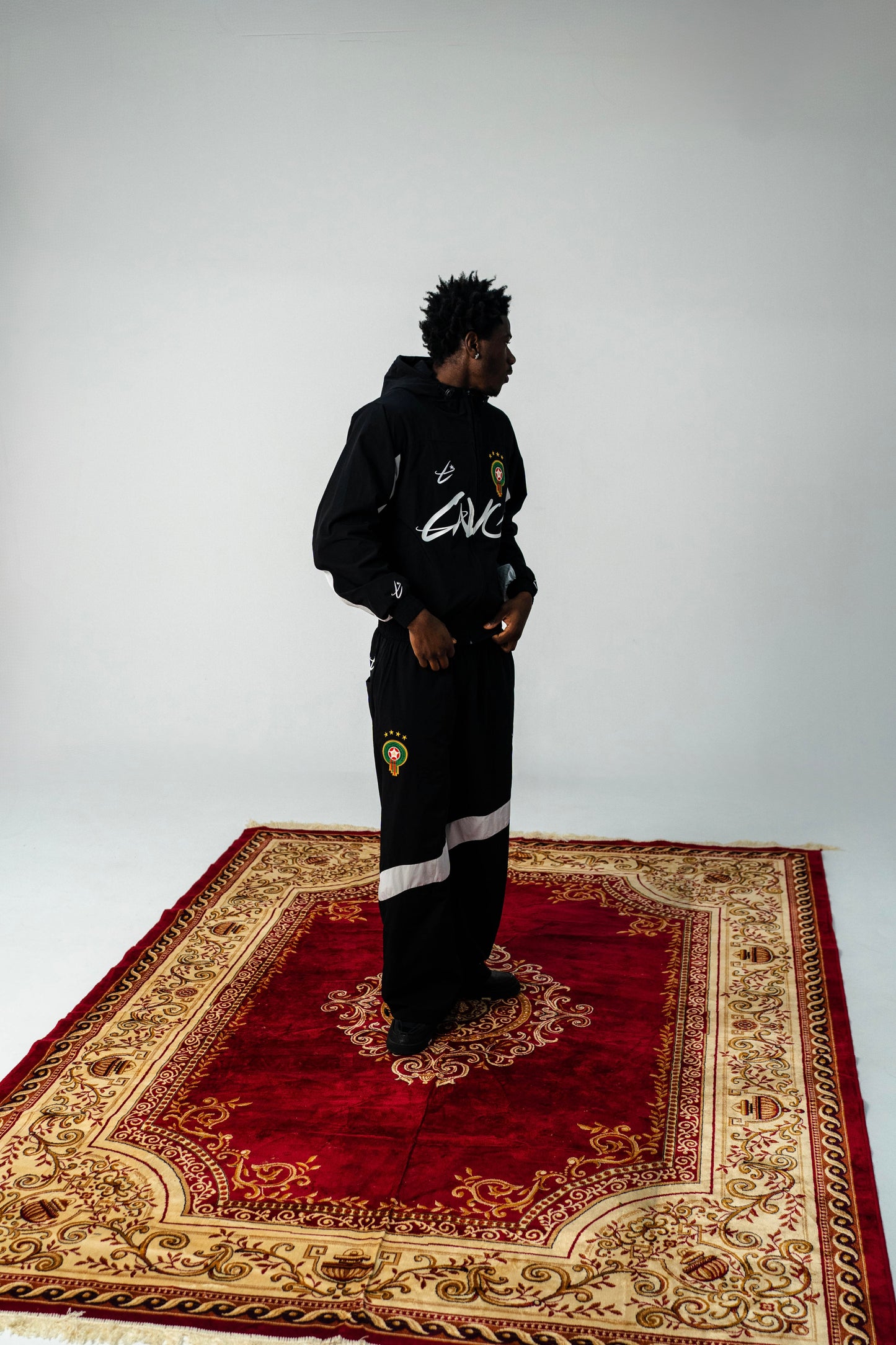 WATERPROOF MOROCCO TRACKSUIT - BLACK