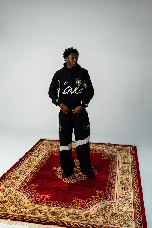 WATERPROOF MOROCCO TRACKSUIT - BLACK